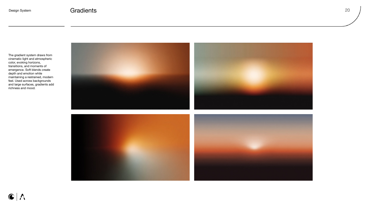 Gradient atmosphere library