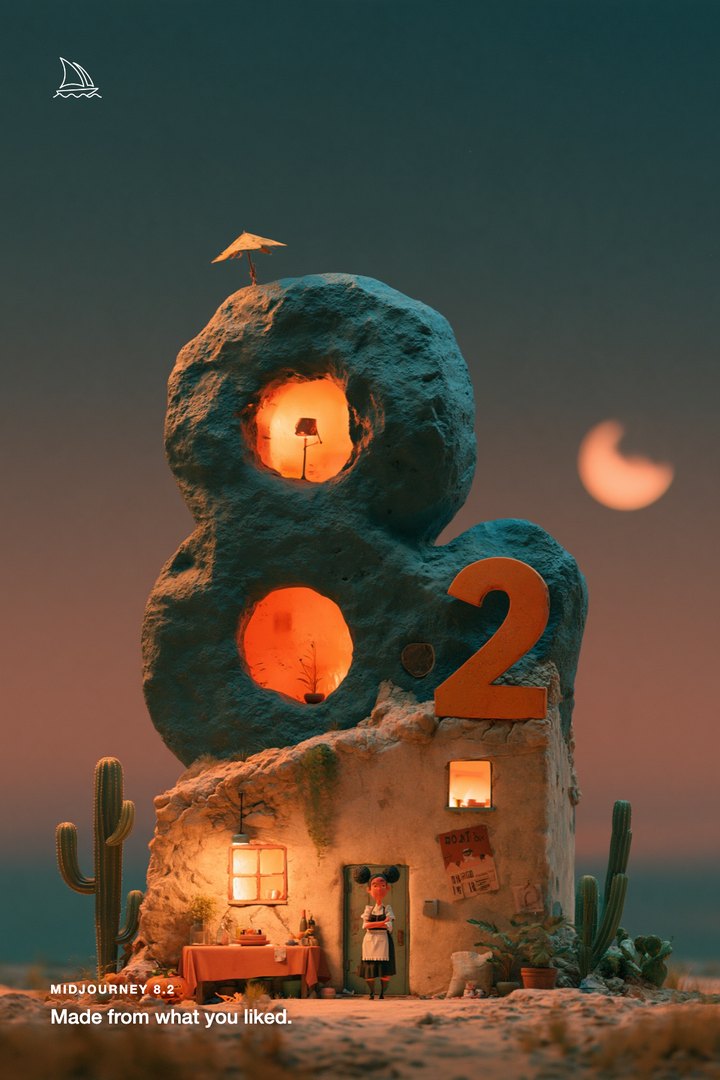 Poster — diorama, night