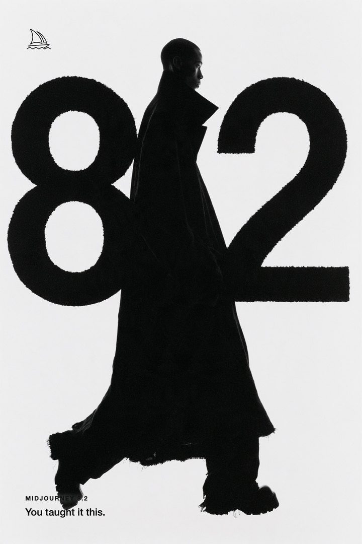 Poster — silhouette, walking