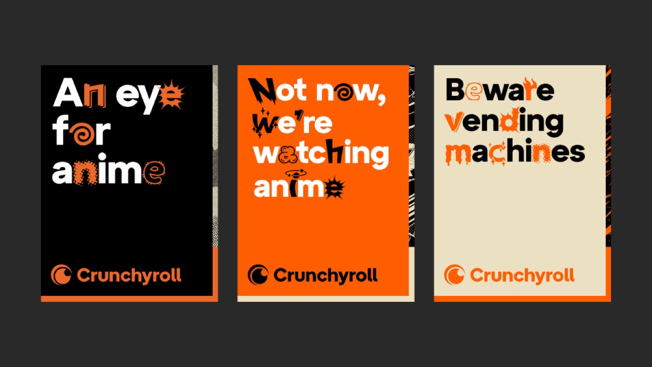 Crunchyroll posters