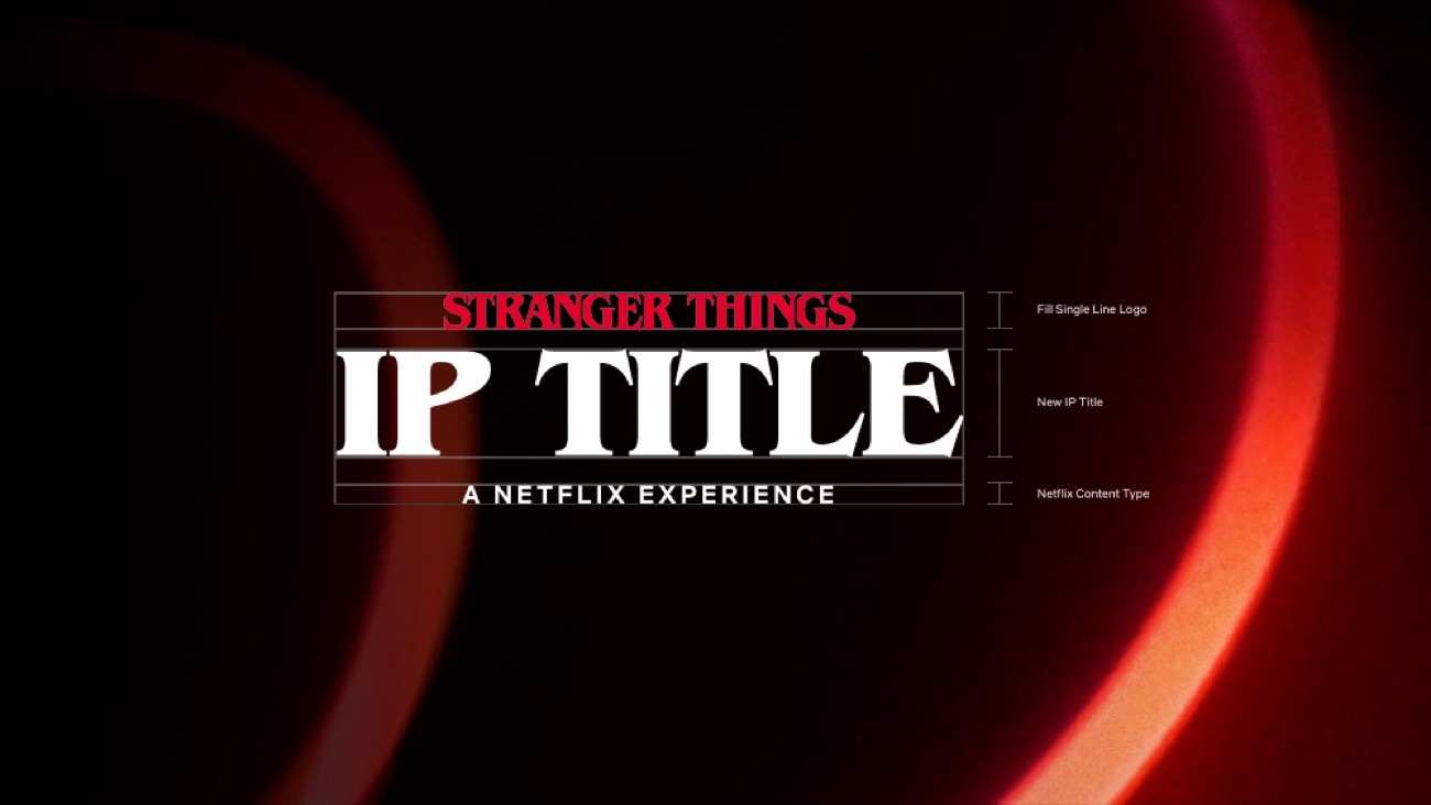 Stranger Things IP title construction